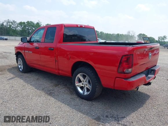2012 Ram 1500 Express с VIN 1C6RD7FT1CS238087, выставлен на аукционе IAAI как лот 42423703 с пробегом 127 108 миль миль и . История ставок и продаж доступна на DreamBid. Изображение 3.