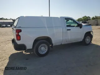 2023 Chevrolet Silverado 1500 Work Truck with VIN 3GCNAAEK0PG340578, listed as a Copart auction lot 52516395 with 51,742 mi miles and Clean Title. Bid and sale history available at DreamBid. Image 3.