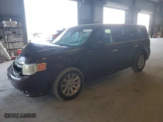 2010 Ford Flex SEL with VIN 2FMGK5CC9ABA29021, listed as a Copart auction lot 50416435 with 177,231 mi miles and Salvage Title. Bid and sale history available at carsss.com. Image 1.