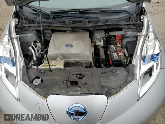2013 Nissan LEAF S with VIN 1N4AZ0CP4DC402150, listed as a Copart auction lot 47616095 with 97,152 mi miles and Non Repairable. Bid and sale history available at carsss.com. Image 11.