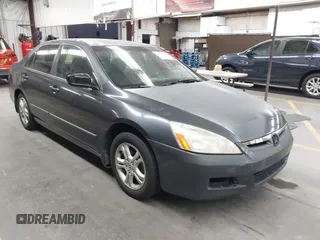 2006 Honda Accord LX SE с VIN 1HGCM56376A083799, выставлен на аукционе IAAI как лот 42689119 с пробегом 189 521 миль миль и . История ставок и продаж доступна на DreamBid. Изображение 1.