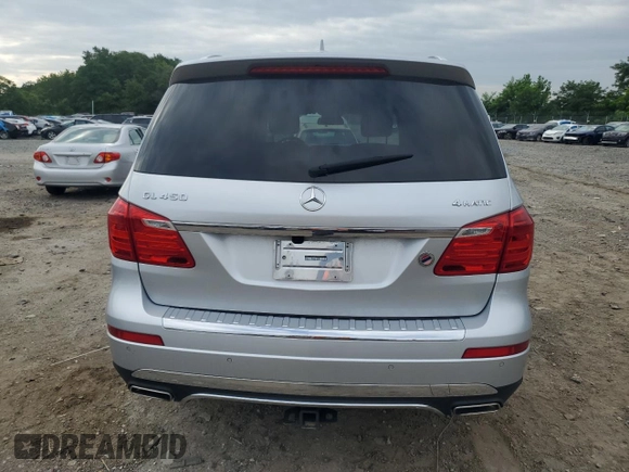 2014 Mercedes-Benz GL 450 with VIN 4JGDF7CEXEA367680, listed as a Copart auction lot 64773905 with 107,195 mi miles and Clean title. Bid and sale history available at DreamBid. Image 6.