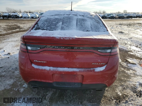 2013 Dodge Dart Rallye with VIN 1C3CDFBA3DD219385, listed as a Copart auction lot 85819184 with 119,343 mi miles and Salvage Title. Bid and sale history available at carsss.com. Image 6.
