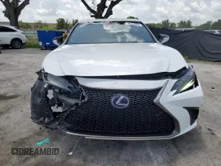 2022 Lexus ES 300h F Sport with VIN 58AGA1C15NU024210, listed as a Copart auction lot 60349895 with 134,663 mi miles and Salvage title. Bid and sale history available at DreamBid. Image 5.