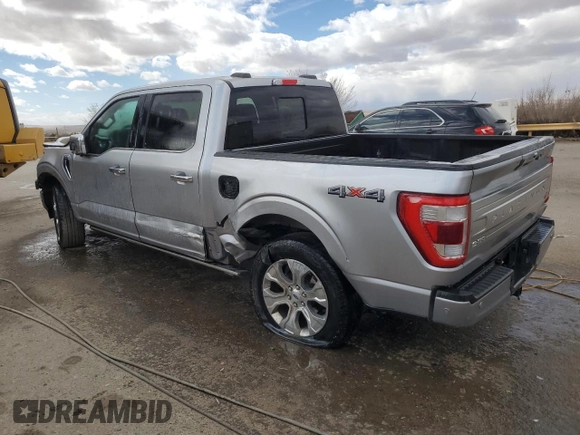 2023 Ford F-150 XL with VIN 1FTFW1E50PFC07580, listed as a Copart auction lot 45456725 with 32,025 mi miles and Salvage Title. Bid and sale history available at carsss.com. Image 2.