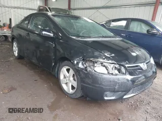 2007 Honda Civic Cpe EX with VIN 2HGFG11847H572891, listed as a IAAI auction lot 41791769 with 179,559 mi miles. Bid and sale history available at carsss.com. Image 1.