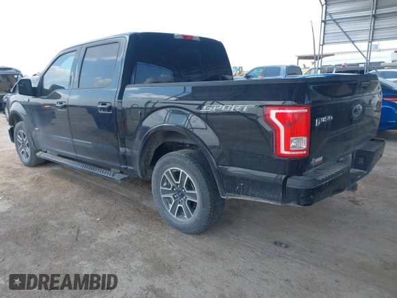 2016 Ford F-150 XL with VIN 1FTEW1CG6GKF66035, listed as a IAAI auction lot 42323696 with 117,057 mi miles and . Bid and sale history available at DreamBid. Image 3.