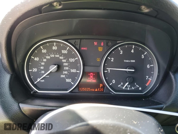 2010 BMW 1 Series 128i with VIN WBAUL7C53AVJ77586, listed as a Copart auction lot 65931574 with 125,025 mi miles and Non repairable. Bid and sale history available at DreamBid. Image 9.