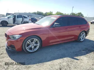 2014 BMW 3 Series 328d xDrive with VIN WBA3K5C57EKT33199, listed as a Copart auction lot 61461245 with 114,134 mi miles and Salvage title. Bid and sale history available at DreamBid. Image 1.