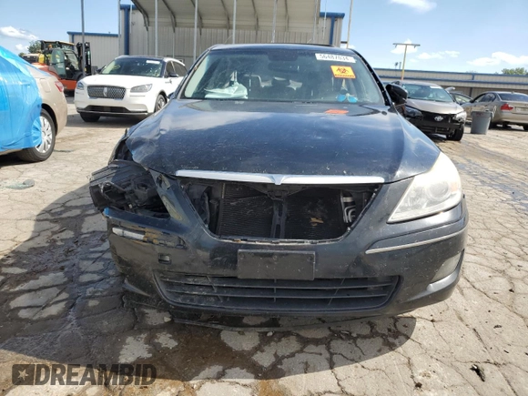 2010 Hyundai Genesis with VIN KMHGC4DE8AU108665, listed as a Copart auction lot 56487034 with 191,000 mi miles and Salvage Title. Bid and sale history available at carsss.com. Image 5.