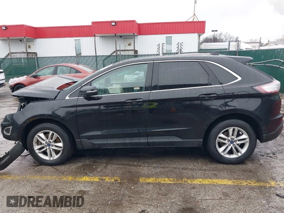 2017 Ford Edge SEL with VIN 2FMPK4J87HBB96013, listed as a IAAI auction lot 41493642 with 109,294 mi miles. Bid and sale history available at carsss.com. Image 15.