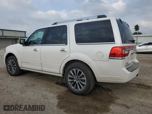 2017 Lincoln Navigator Select with VIN 5LMJJ2HT7HEL14084, listed as a Copart auction lot 47703915 with 98,919 mi miles and Salvage title. Bid and sale history available at DreamBid. Image 2.