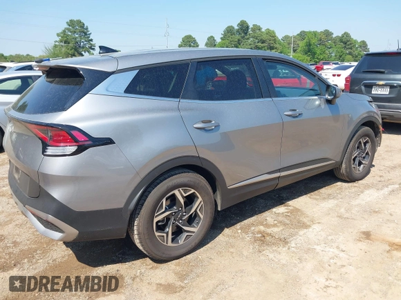 2024 Kia Sportage LX with VIN KNDPU3DF4R7268525, listed as a IAAI auction lot 41980143 with 24,238 mi miles and . Bid and sale history available at DreamBid. Image 4.