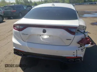 2018 Kia Stinger Premium with VIN KNAE25LA2J6026466, listed as a Copart auction lot 55504895 with 96,032 mi miles and Salvage Title. Bid and sale history available at DreamBid. Image 6.