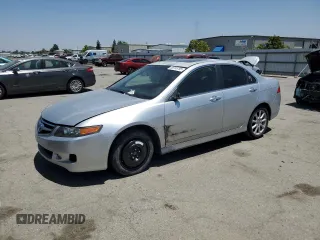 2006 Acura TSX Navi with VIN JH4CL95966C014989, listed as a Copart auction lot 58753795 with 165,823 mi miles and Salvage title. Bid and sale history available at DreamBid. Image 1.