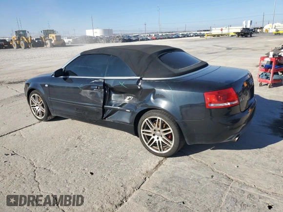 2009 Audi A4 2.0T with VIN WAUAF48H79K007501, listed as a Copart auction lot 85820704 with 126,393 mi miles and Salvage title. Bid and sale history available at DreamBid. Image 2.