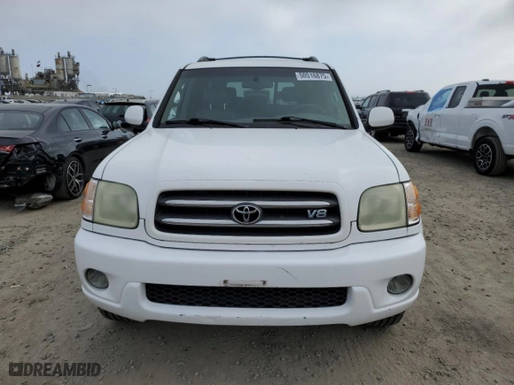 2004 Toyota Sequoia Limited with VIN 5TDBT48A34S228307, listed as a Copart auction lot 50516875 with 0 mi miles and Clean Title. Bid and sale history available at carsss.com. Image 5.