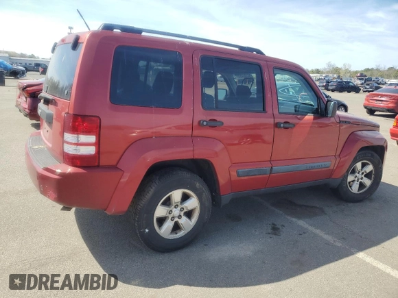 2010 Jeep Liberty Sport with VIN 1J4PN2GK2AW110124, listed as a Copart auction lot 54183495 with 137,467 mi miles and Salvage Title. Bid and sale history available at carsss.com. Image 3.