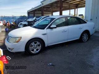 2008 Ford Taurus SEL with VIN 1FAHP24WX8G185661, listed as a Copart auction lot 50699245 with 206,726 mi miles and Salvage Title. Bid and sale history available at carsss.com. Image 1.
