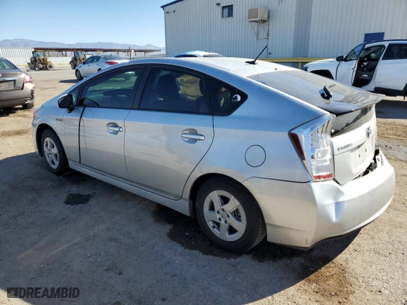 2011 Toyota Prius I with VIN JTDKN3DU4B0260297, listed as a Copart auction lot 50455505 with 108,523 mi miles and Salvage Title. Bid and sale history available at carsss.com. Image 2.