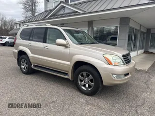 2009 Lexus GX 470 with VIN JTJBT20X490174012, listed as a IAAI auction lot 42065856 with 148,920 mi miles and . Bid and sale history available at carsss.com. Image 1.