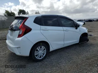 2017 Honda Fit LX with VIN JHMGK5H52HS017368, listed as a Copart auction lot 51696455 with 0 mi miles and Salvage Title. Bid and sale history available at carsss.com. Image 3.