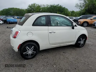 2013 FIAT 500 Pop z VIN 3C3CFFDR3DT575021, wystawiony jako Copart lot #55294155 z przebiegiem 78 890 mil mil oraz Czysty tytuł • Clean title. Historia ofert i sprzedaży dostępna na DreamBid. Obrazek 3.