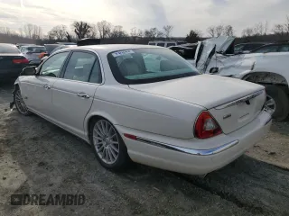 2007 Jaguar XJ with VIN SAJWA71B17SH15873, listed as a Copart auction lot 45739045 with 163,029 mi miles and Salvage Title. Bid and sale history available at carsss.com. Image 2.