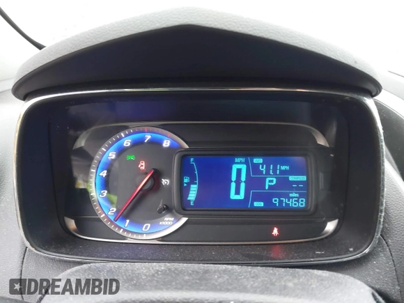 2015 Chevrolet Trax LT with VIN KL7CJLSBXFB057679, listed as a IAAI auction lot 41716489 with 97,468 mi miles. Bid and sale history available at carsss.com. Image 7.
