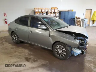 2009 Hyundai Elantra GLS with VIN KMHDU46DX9U787838, listed as a Copart auction lot 61500845 with 146,127 mi miles and Salvage title. Bid and sale history available at DreamBid. Image 4.