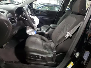 2021 Chevrolet Equinox LT with VIN 3GNAXUEV8ML340007, listed as a Copart auction lot 55551695 with 57,063 mi miles and Salvage title. Bid and sale history available at DreamBid. Image 7.