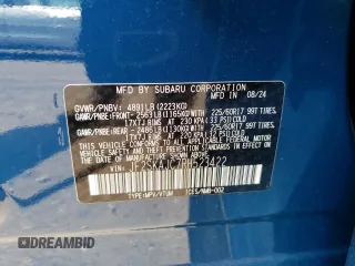 2024 Subaru Forester Wilderness with VIN JF2SKAJC7RH523422, listed as a Copart auction lot 61398025 with 2,311 mi miles and Salvage title. Bid and sale history available at DreamBid. Image 13.