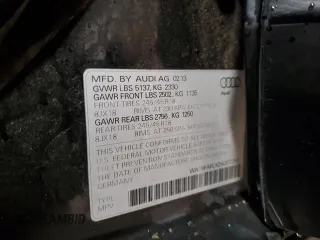 2013 Audi allroad Premium with VIN WA19FAFLXDA207292, listed as a Copart auction lot 83976504 with 104,040 mi miles and Salvage Title. Bid and sale history available at carsss.com. Image 12.