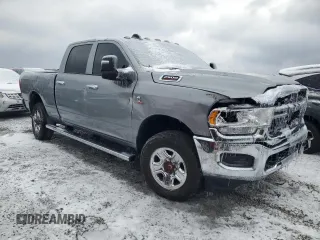 2024 Ram 2500 Tradesman with VIN 3C6UR5CL1RG221519, listed as a Copart auction lot 87025154 with 20,430 mi miles and Salvage title. Bid and sale history available at DreamBid. Image 4.