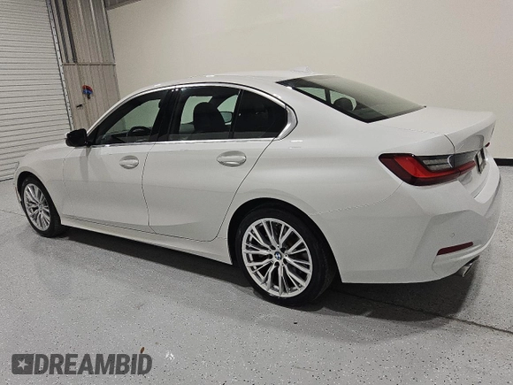 2024 BMW 3 Series 330i with VIN 3MW69FF05R8E27751, listed as a Copart auction lot 54630025 with 34,919 mi miles and Clean Title. Bid and sale history available at carsss.com. Image 2.