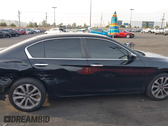 2013 Honda Accord Sport with VIN 1HGCR2F52DA197224, listed as a IAAI auction lot 41712461 with 188,065 mi miles and . Bid and sale history available at DreamBid. Image 13.