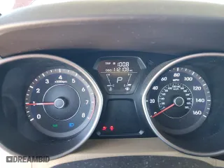 2013 Hyundai Elantra GLS with VIN 5NPDH4AE0DH265697, listed as a Copart auction lot 49908575 with 112,108 mi miles and Salvage Title. Bid and sale history available at carsss.com. Image 9.