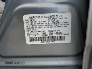 2006 Infiniti G35 with VIN JNKCV51E16M510542, listed as a Copart auction lot 47481195 with 168,022 mi miles and Salvage Title. Bid and sale history available at carsss.com. Image 14.