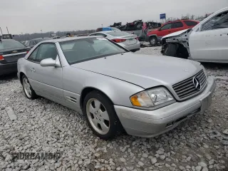 2000 Mercedes-Benz SL-Class with VIN WDBFA68FXYF193025, listed as a Copart auction lot 81906814 with 181,889 mi miles and Clean Title. Bid and sale history available at carsss.com. Image 6.