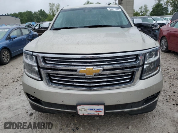 2015 Chevrolet Tahoe LTZ z VIN 1GNSKCKC5FR100084, wystawiony jako Copart lot #57677825 z przebiegiem 141 987 mil mil oraz Czysty tytuł • Clean title. Historia ofert i sprzedaży dostępna na DreamBid. Obrazek 5.