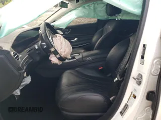 2018 Mercedes-Benz S 63 AMG with VIN WDDUG8JB7JA394237, listed as a Copart auction lot 53479713 with Not Provided miles and . Bid and sale history available at DreamBid. Image 7.