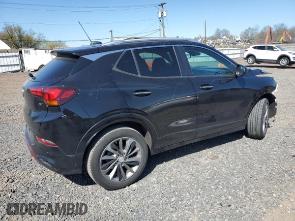 2021 Buick Encore GX Select with VIN KL4MMESL6MB111778, listed as a Copart auction lot 52966615 with 33,208 mi miles and Salvage title. Bid and sale history available at DreamBid. Image 3.