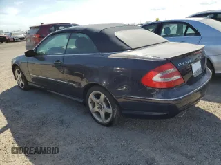 2005 Mercedes-Benz CLK 500 with VIN WDBTK75G65T040674, listed as a Copart auction lot 76109314 with Not Provided miles and Salvage Title. Bid and sale history available at DreamBid. Image 2.