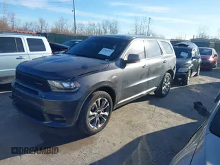 2019 Dodge Durango GT Plus with VIN 1C4RDJDG0KC645600, listed as a IAAI auction lot 41863307 with 92,415 mi miles and . Bid and sale history available at DreamBid. Image 17.