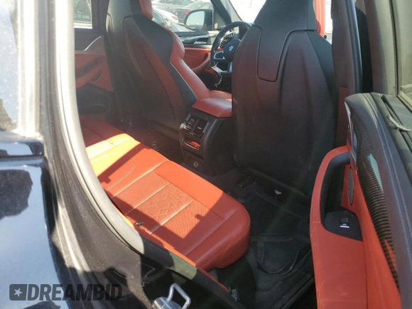 2020 BMW X3 M Competition with VIN 5YMTS0C00LLT10145, listed as a Copart auction lot 73414014 with 0 mi miles and Salvage Title. Bid and sale history available at carsss.com. Image 10.