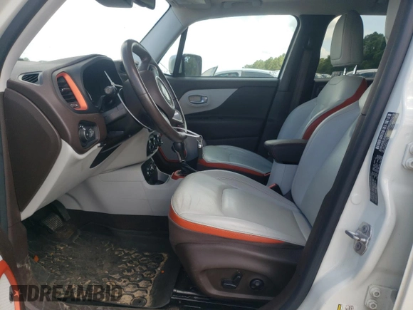 2016 Jeep Renegade Limited with VIN ZACCJBDT9GPD03910, listed as a Copart auction lot 59507745 with 100,971 mi miles and Salvage title. Bid and sale history available at DreamBid. Image 7.