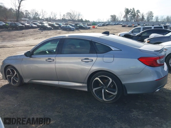 2022 Honda Accord Sedan Sport SE with VIN 1HGCV1F43NA039506, listed as a IAAI auction lot 41200374 with 67,006 mi miles. Bid and sale history available at carsss.com. Image 14.