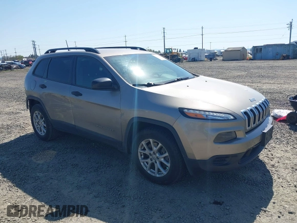 2017 Jeep Cherokee Sport with VIN 1C4PJMAB1HW584727, listed as a IAAI auction lot 42030824 with 147,527 mi miles and . Bid and sale history available at DreamBid. Image 1.