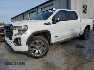 2021 GMC Sierra 1500 AT4 with VIN 1GTP9EEL9MZ257583, listed as a Copart auction lot 52883845 with 58,858 mi miles and Clean title. Bid and sale history available at DreamBid. Image 1.