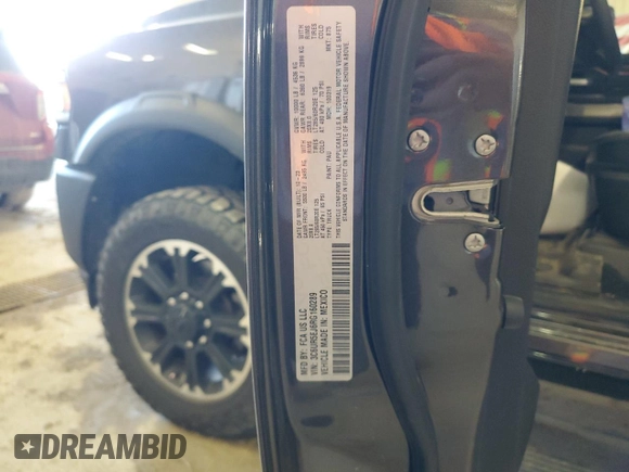 2024 Ram 2500 Rebel with VIN 3C6UR5EJ6RG160289, listed as a Copart auction lot 47935715 with 16,724 mi miles and Salvage Title. Bid and sale history available at carsss.com. Image 14.